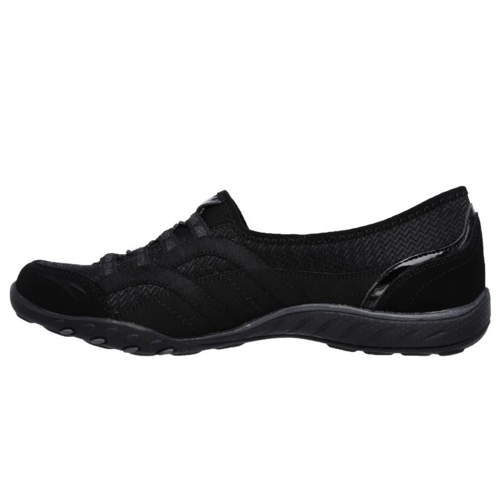 SKETCHERS Relaxed Air Cooled Memory Foam Women's 6 Black / Faithful